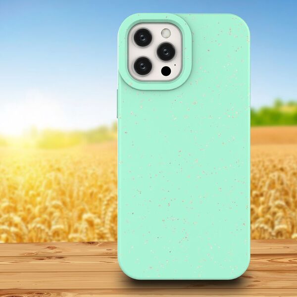 Hurtel Eco Case etui do iPhone 12 Pro Max silikonowy pokrowiec obudowa do telefonu miętowy 9738842 9145576233658