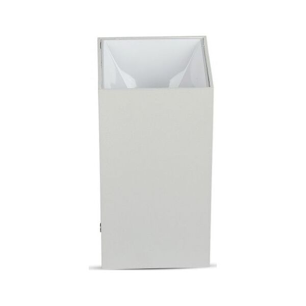 Lampa sufitowa V-TAC spot sufitowy VT-882 GU10 35W IP20 kwadrat 14 x 7,4 cm biały 9740398 3800157651882