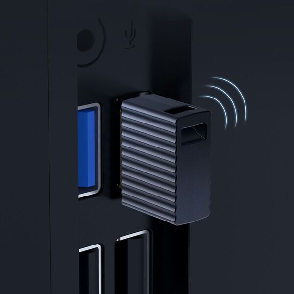 Adapter bluetooth Orico 5.0 USB-A czarny 9763661 6954301166412