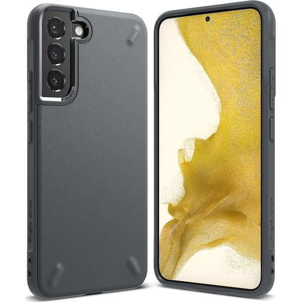 Ringke Ringke Onyx wytrzymałe etui pokrowiec Samsung Galaxy S22+ (S22 Plus) szary 9781499 8809848202803