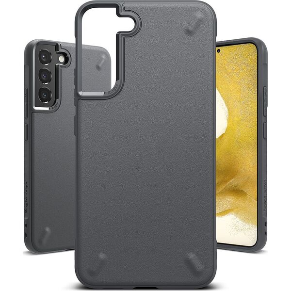 Ringke Ringke Onyx wytrzymałe etui pokrowiec Samsung Galaxy S22+ (S22 Plus) szary 9781499 8809848202803