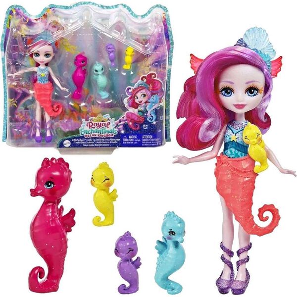 Mattel Mattel Enchantimals Seahorse Family - HCF73 9799696 194735008919