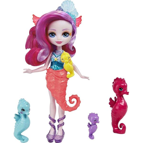 Mattel Mattel Enchantimals Seahorse Family - HCF73 9799696 194735008919