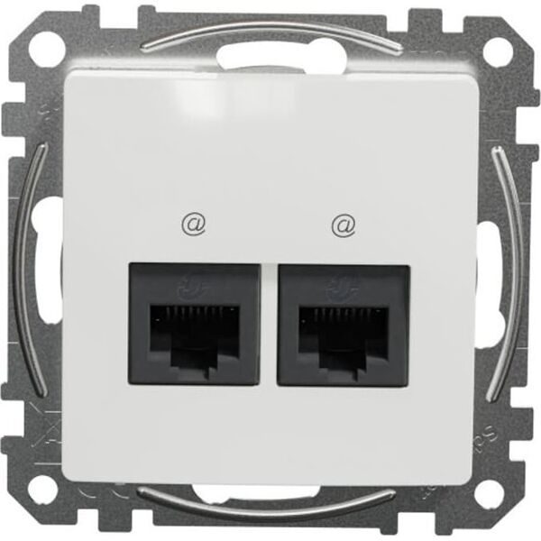 Schneider Electric GN.KOMP.2XRJ45 6UTP BIAŁY SEDNA DES 9806101 3606481465986