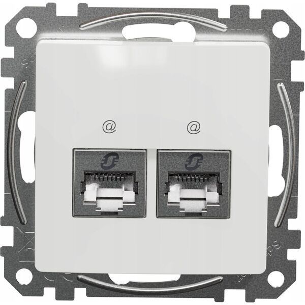 Schneider Electric GN.KOMP.2XRJ45 6STP BIAŁY SEDNA DES 9806102 3606481465993