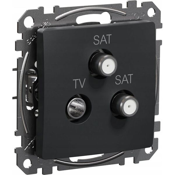 Schneider Electric GN.TV/SAT/SAT KO.4DB CZARNY AN.SEDNA DES 9806141 3606481467423