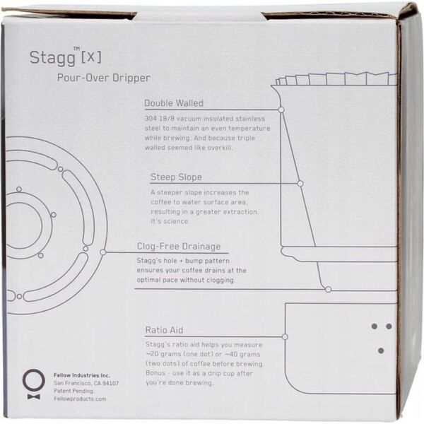Fellow Fellow Stagg Pour-Over Dripper X 9816609 852212007090