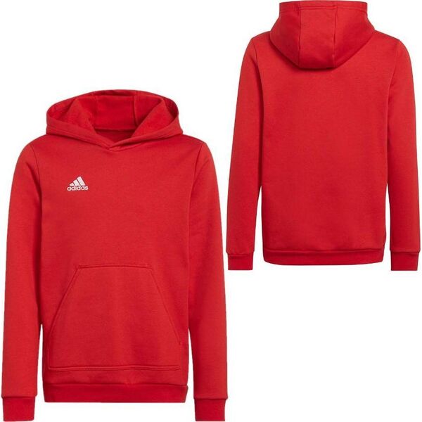 Adidas Bluza adidas ENTRADA 22 Hoody Y H57566 H57566 czerwony 128 cm 9862482 4065418937290
