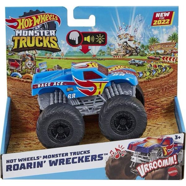Hot Wheels Monster Trucks Roarin Wreckers (HDX60/HDX61) mix 9863946 194735034314