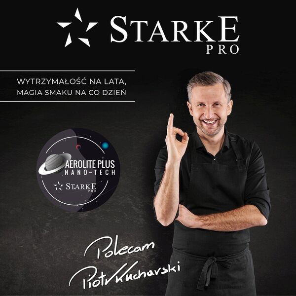 Starke pro Garnek z pokrywką Starke Pro Ceres Marble 1,2 l indukcja 9864173 5903313428675