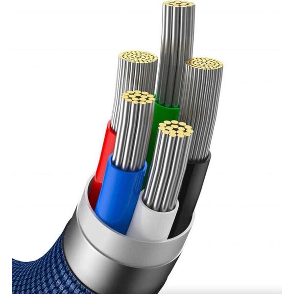 Kabel USB Baseus USB-C - Lightning 1.2 m Niebieski (baseus_20220224141920) 9895755 6932172602758