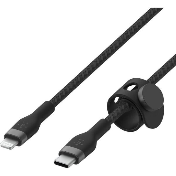 Kabel USB Belkin USB-C - Lightning 3 m Czarny (CAA011BT3MBK) 9895819 745883832552