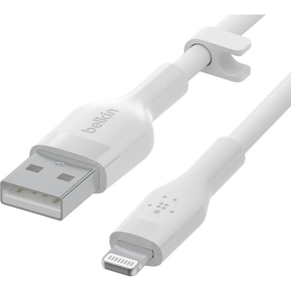 Kabel USB Belkin USB-A - Lightning 3 m Biały (CAA008BT3MWH) 9895840 745883831982