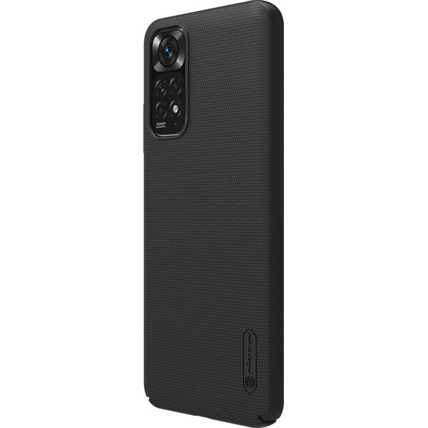 Nillkin Nillkin Etui Frosted Shield do Xiaomi Redmi Note 11/Poco M4 Pro 5G czarne 9898630 6902048234734
