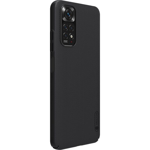 Nillkin Nillkin Etui Frosted Shield do Xiaomi Redmi Note 11/Poco M4 Pro 5G czarne 9898630 6902048234734