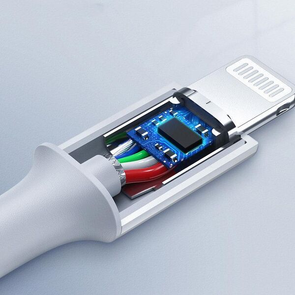 Kabel USB Ugreen USB-C - Lightning 0.5 m Biały (6957303867479) 9900368 6957303867479
