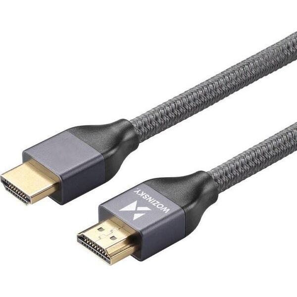 Kabel Wozinsky HDMI - HDMI 3m srebrny (WHDMI-30) 9900378 5907769300899