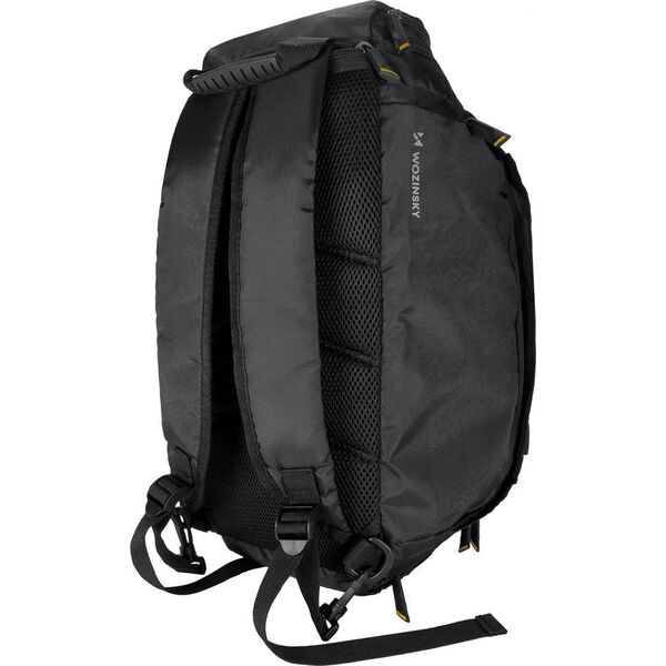 Wozinsky Wozinsky torba sportowa plecak bagaż podręczny torba 40x20x25 cm do samolotu czarny (WSB-B01) 9903399 5907769301278