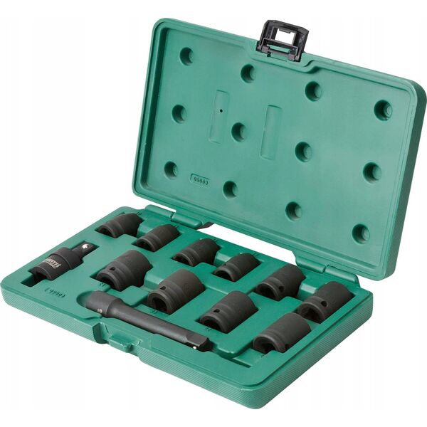 SATA SATA ZESTAW NASADEK UDAROWYCH 1/2" 12cz. GL09009SJ 9921347 7891645081317