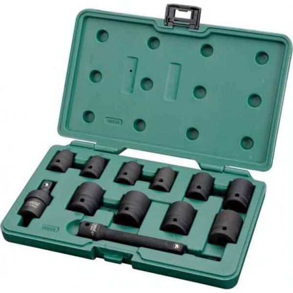 SATA SATA ZESTAW NASADEK UDAROWYCH 1/2" 12cz. GL09009SJ 9921347 7891645081317