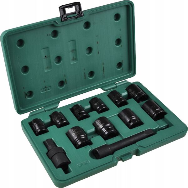 SATA SATA ZESTAW NASADEK UDAROWYCH 1/2" 12cz. GL09009SJ 9921347 7891645081317