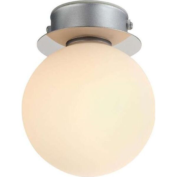 Lampa sufitowa Markslojd Plafon LAMPA sufitowa MINI 108344 Markslojd szklana OPRAWA kula ball IP44 biała czarna 9934665 7330024602809