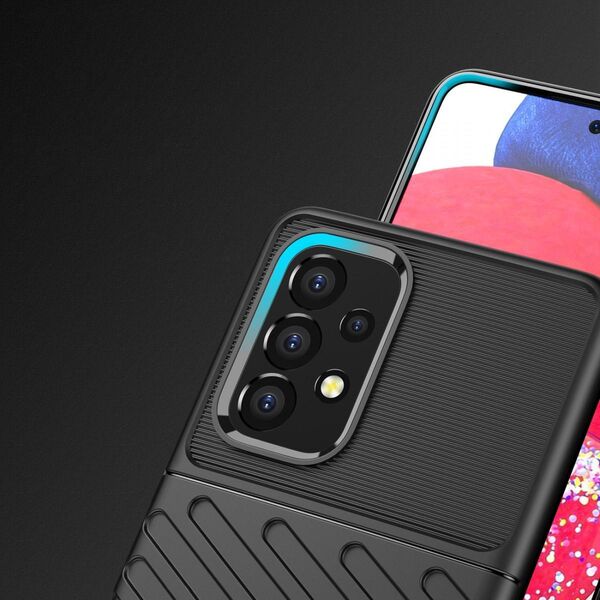 Hurtel Thunder Case elastyczne pancerne etui pokrowiec Samsung Galaxy A53 5G niebieski 9939011 9145576240205