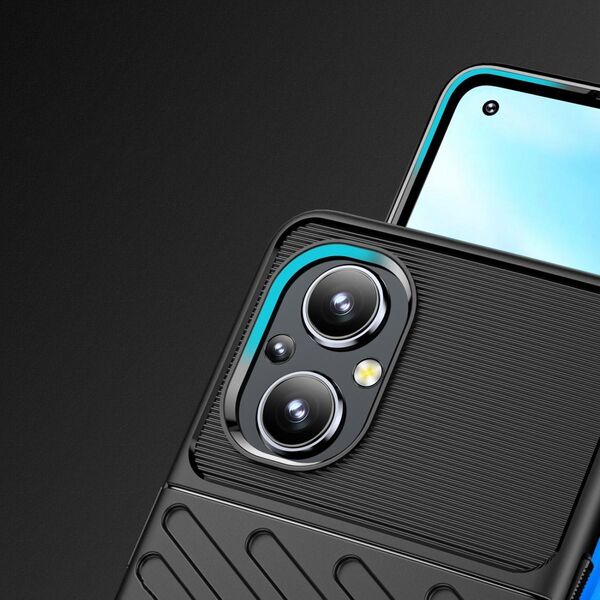Hurtel Thunder Case elastyczne pancerne etui pokrowiec OnePlus Nord N200 5G czarny 9939018 9145576240151