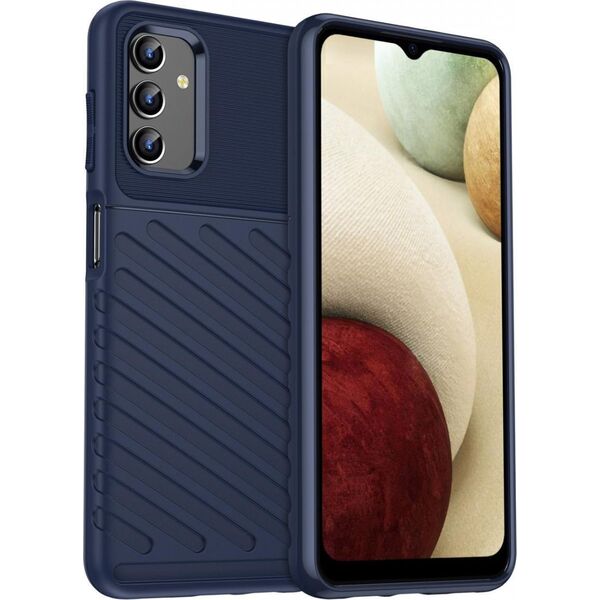 Hurtel Thunder Case elastyczne pancerne etui pokrowiec Samsung Galaxy A13 5G niebieski 9939021 9145576240243