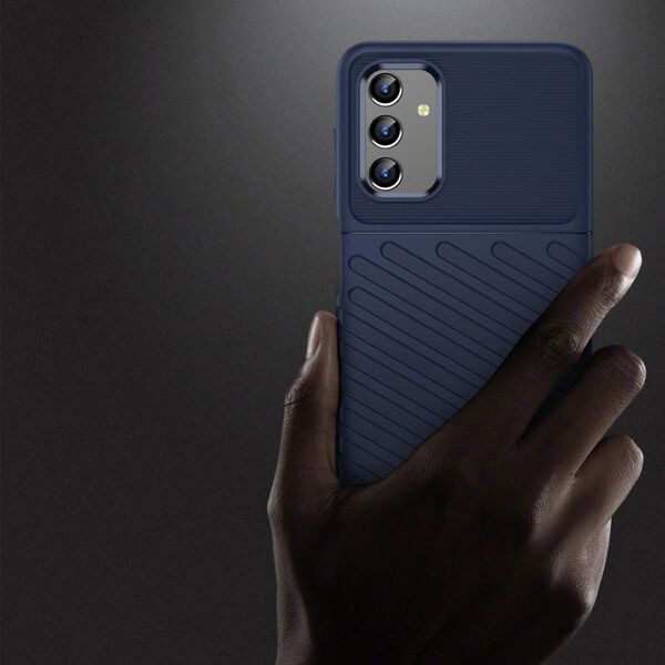 Hurtel Thunder Case elastyczne pancerne etui pokrowiec Samsung Galaxy A13 5G niebieski 9939021 9145576240243