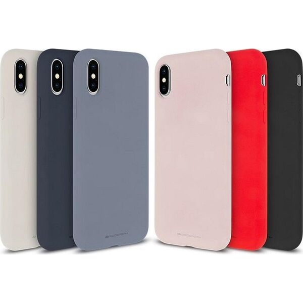 Partner Tele.com Futerał Mercury Silicone do SAMSUNG S22 PLUS czerwony 9940731 8809842234596
