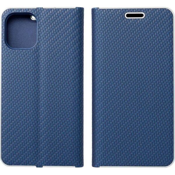 ForCell Etui Kabura Forcell LUNA Book Carbon do SAMSUNG S22 niebieski 10009483 5903396133879