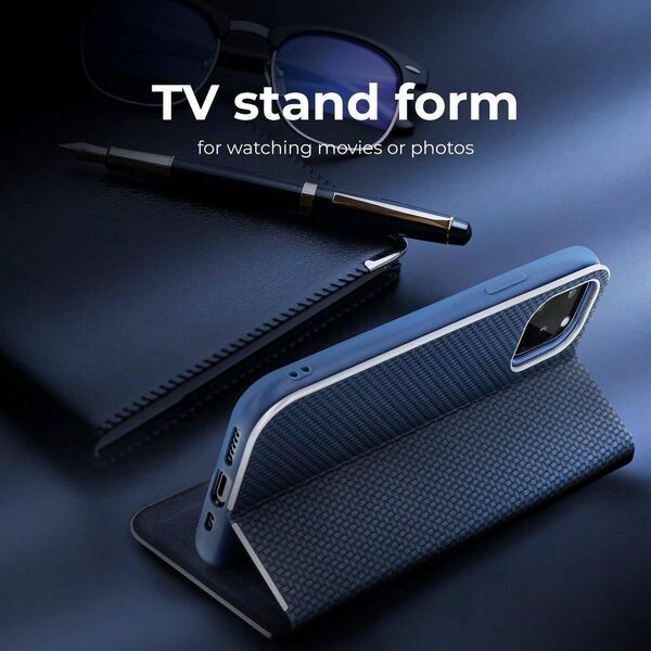 ForCell Kabura Forcell LUNA Book Carbon do SAMSUNG A13 5G niebieski 10009511 5903396133855