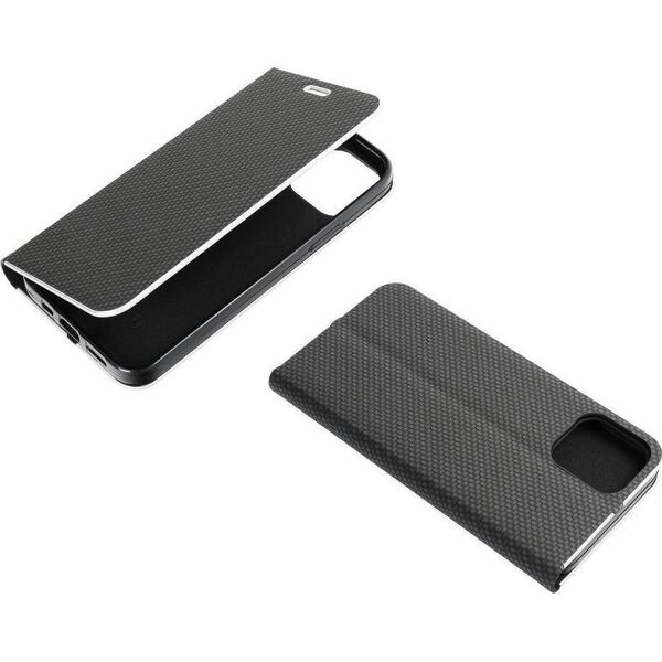 ForCell Kabura Forcell LUNA Book Carbon do XIAOMI Mi 11 Lite 5G / Mi 11 Lite LTE ( 4G ) / Mi 11 Lite NE czarny 10009518 5903396136641