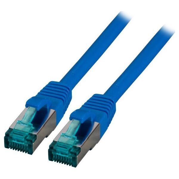 EFB EFB RJ45 Patchkabel S/FTP, Cat.6A, LSZH, 10m, blau 10009613 4049759225094
