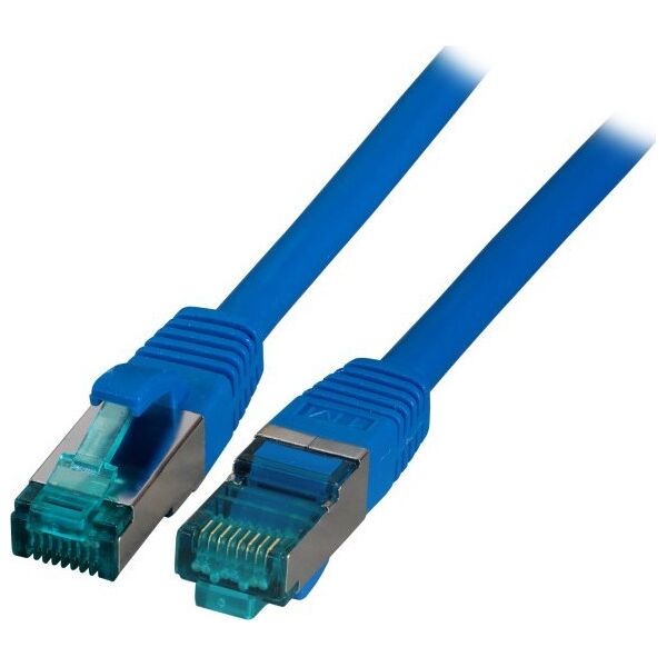 EFB EFB RJ45 Patchkabel S/FTP, Cat.6A, LSZH, 10m, blau 10009613 4049759225094