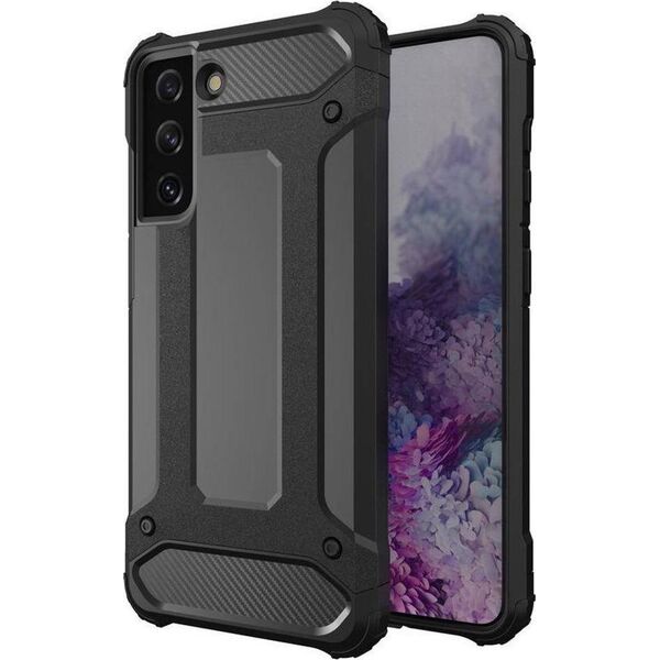 ForCell ETUI Futerał Forcell ARMOR do SAMSUNG Galaxy S22 czarny CASE 10009823 5903396134692