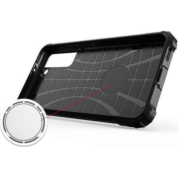 ForCell ETUI Futerał Forcell ARMOR do SAMSUNG Galaxy S22 czarny CASE 10009823 5903396134692
