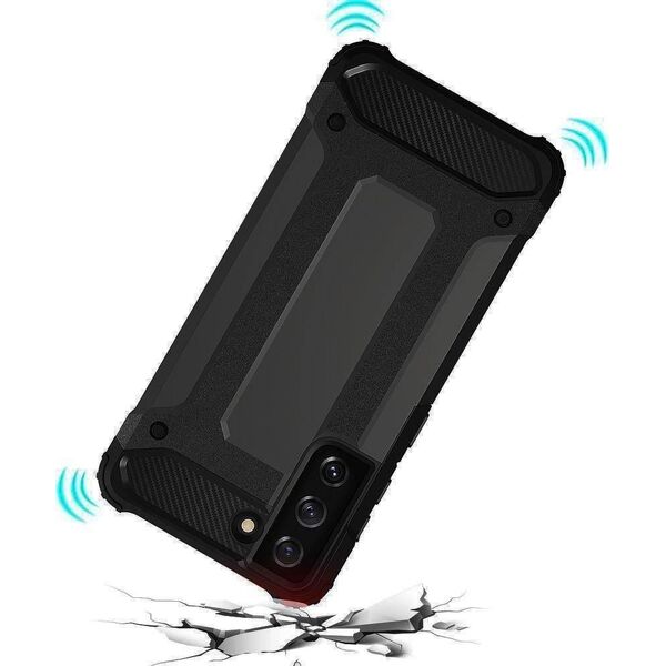 ForCell ETUI Futerał Forcell ARMOR do SAMSUNG Galaxy S22 czarny CASE 10009823 5903396134692