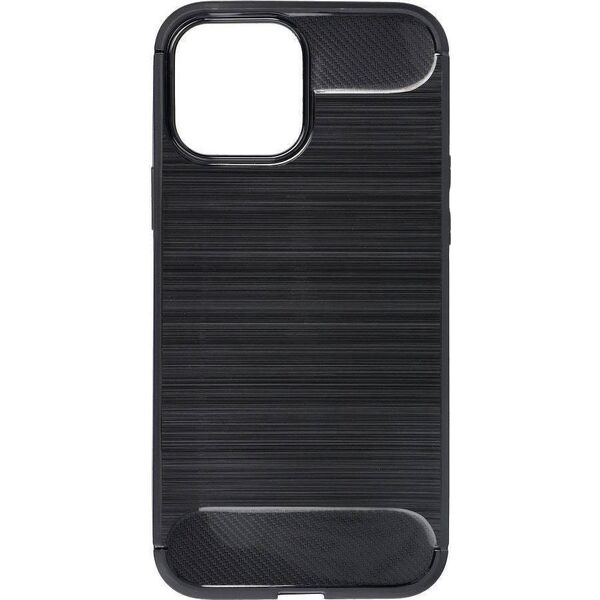 ETUI Futerał Forcell CARBON do iPhone 13 PRO MAX czarny CASE 10009832 5903396120305
