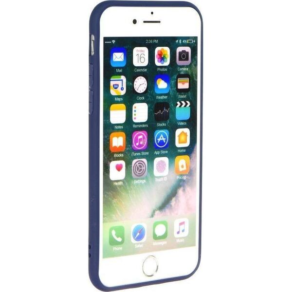 ETUI Futerał Forcell SOFT do iPhone 13 PRO MAX ciemny niebieski CASE 10009876 5903396121876