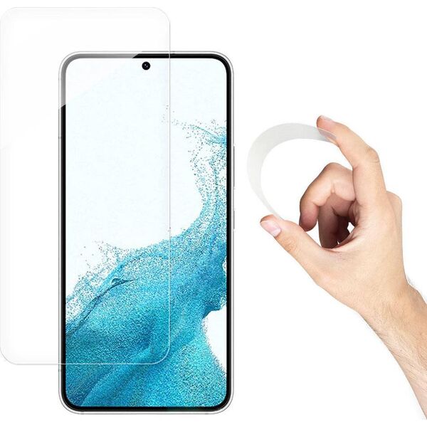 Wozinsky Wozinsky Nano Flexi hybrydowa elastyczna folia szklana szkło hartowane Samsung Galaxy S22+ (S22 Plus) 10014629 9145576242032