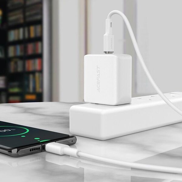 Kabel USB Acefast USB-C - USB-C 1.2 m Zielony (6974316280750) 10016414 6974316280750