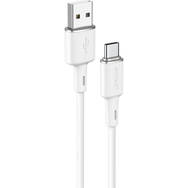 Kabel USB Acefast USB-A - USB-C 1.2 m Biały (6974316280774) 10016418 6974316280774