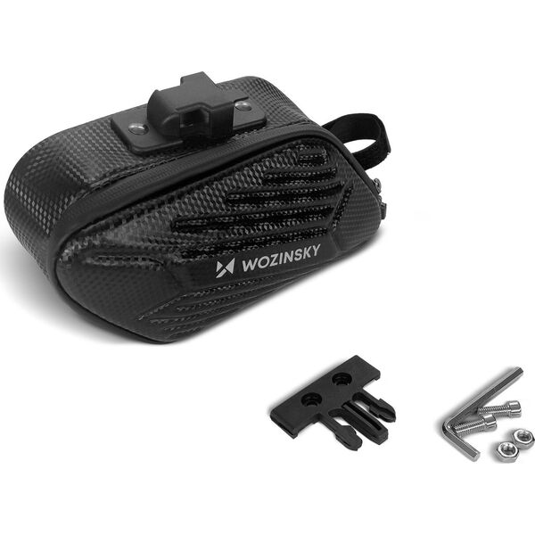 Wozinsky Torba rowerowa pod siodełko 1,5l torba wodoodporna czarny (WBB27BK) 10017990 5907769301445