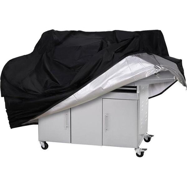 Hurtel Wodoodporny pokrowiec na grilla plandeka osłona XL czarny 10018027 9145576239247