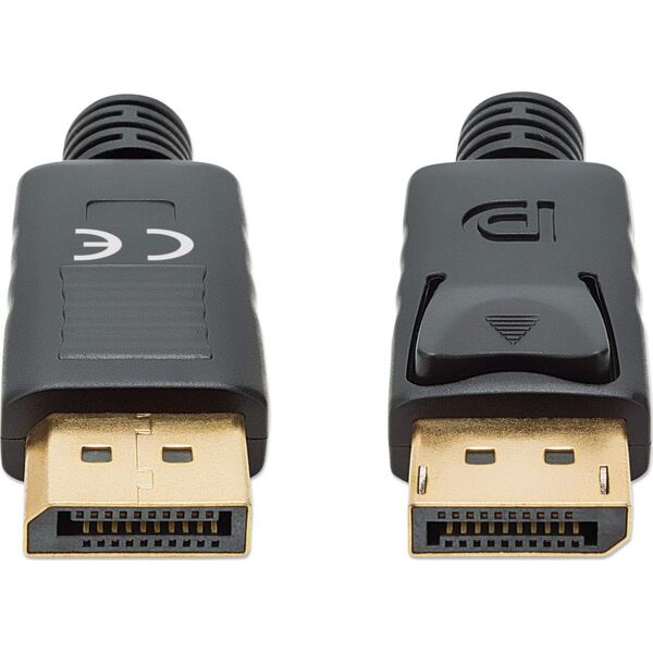 Kabel Manhattan DisplayPort - DisplayPort 1m czarny (355568) 10035170 766623355568