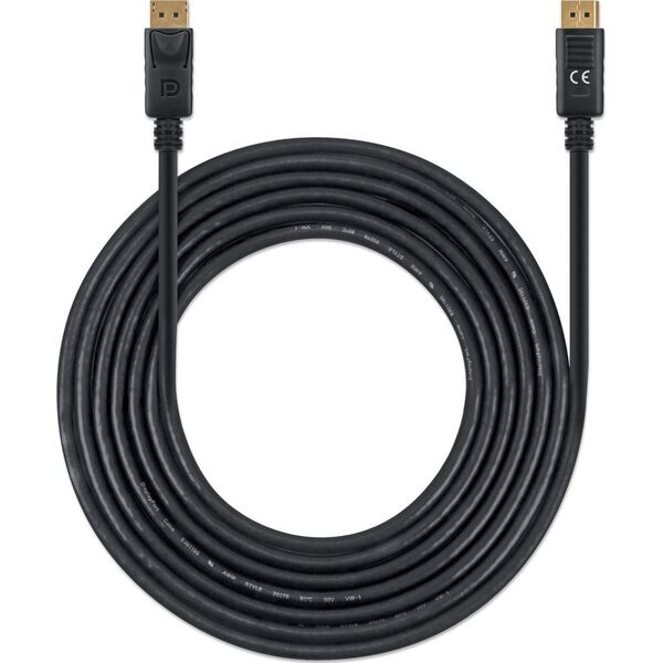 Kabel Manhattan DisplayPort - DisplayPort 1m czarny (355568) 10035170 766623355568