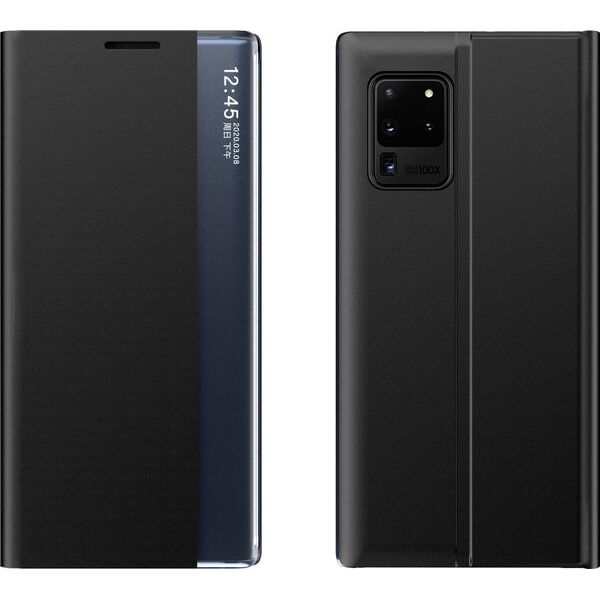 Hurtel New Sleep Case pokrowiec etui z klapką z funkcją podstawki Samsung Galaxy A53 5G czarny 10062465 5907769307218