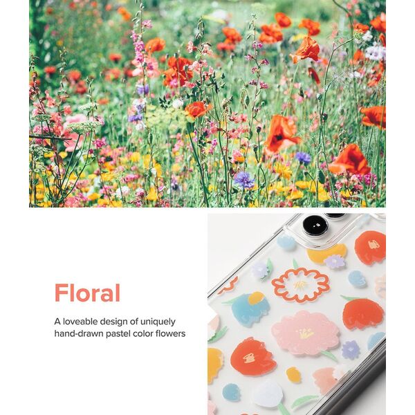 Ringke Ringke Fusion Design pancerne etui pokrowiec z żelową ramką Samsung Galaxy S22+ (S22 Plus) przezroczysty (Seoul) (F593R89) 10062503 8809848204654